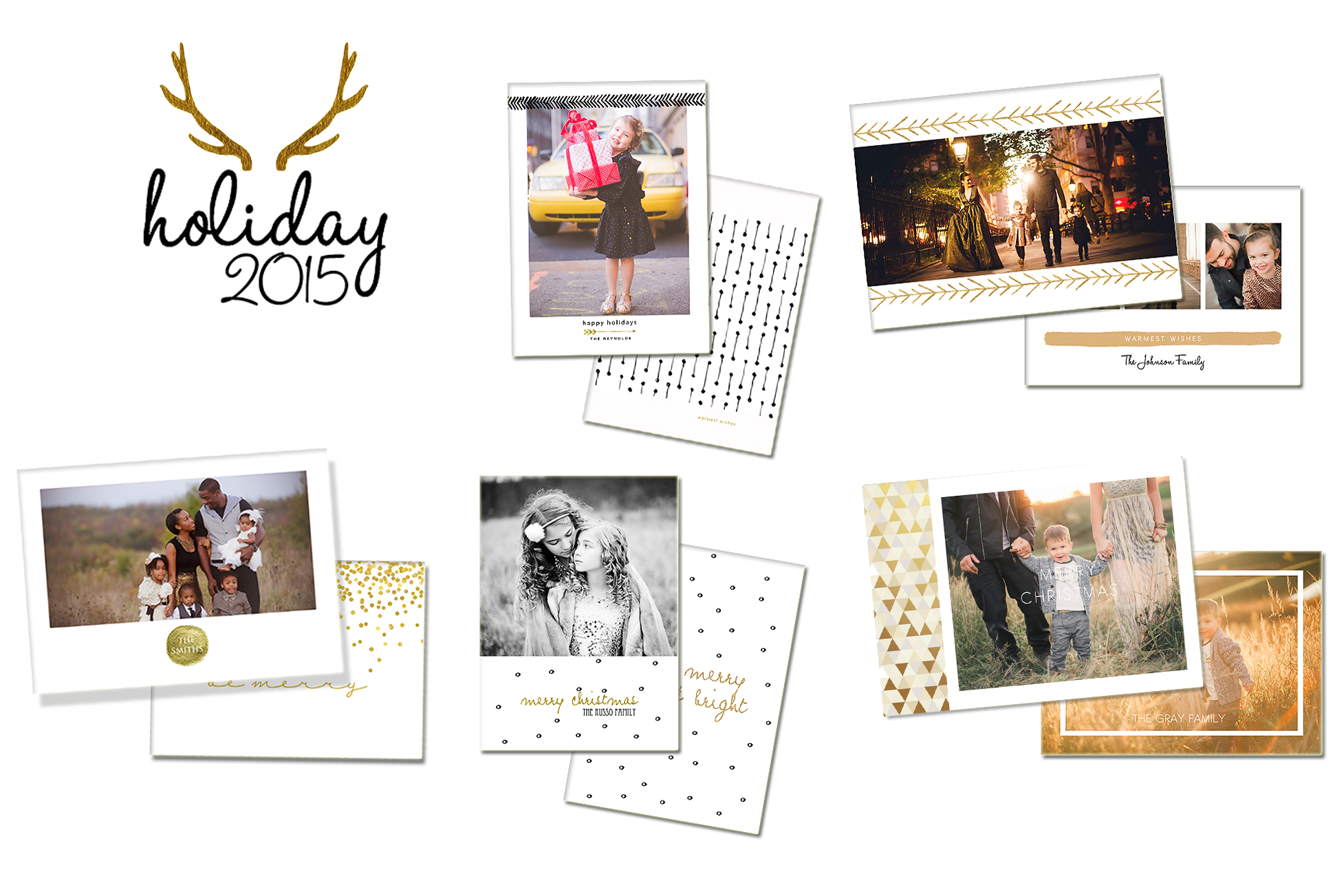 Photographer's Tools 2015 Holiday Card Templates