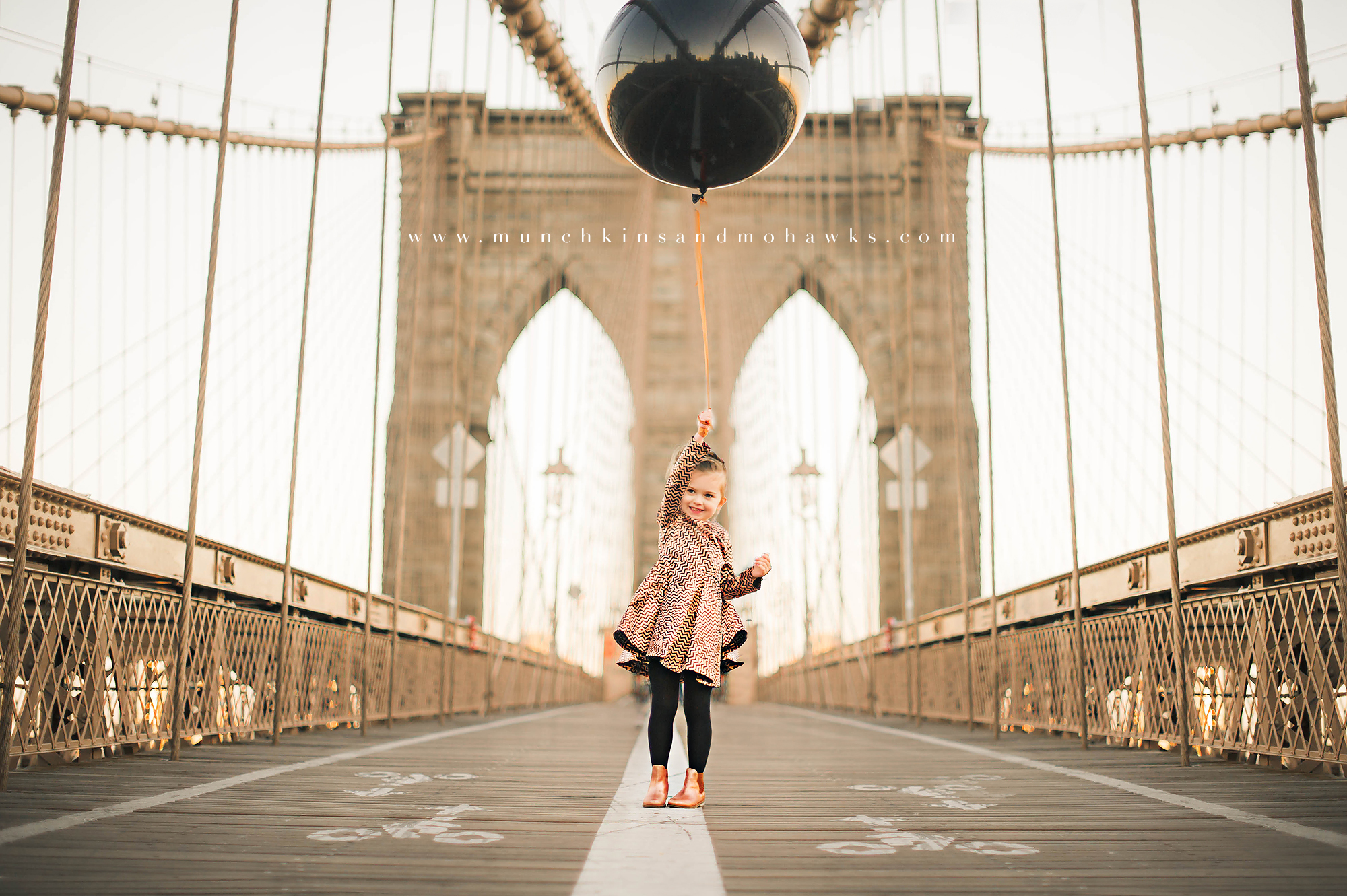 new york city children and family photographer brooklyn bridge